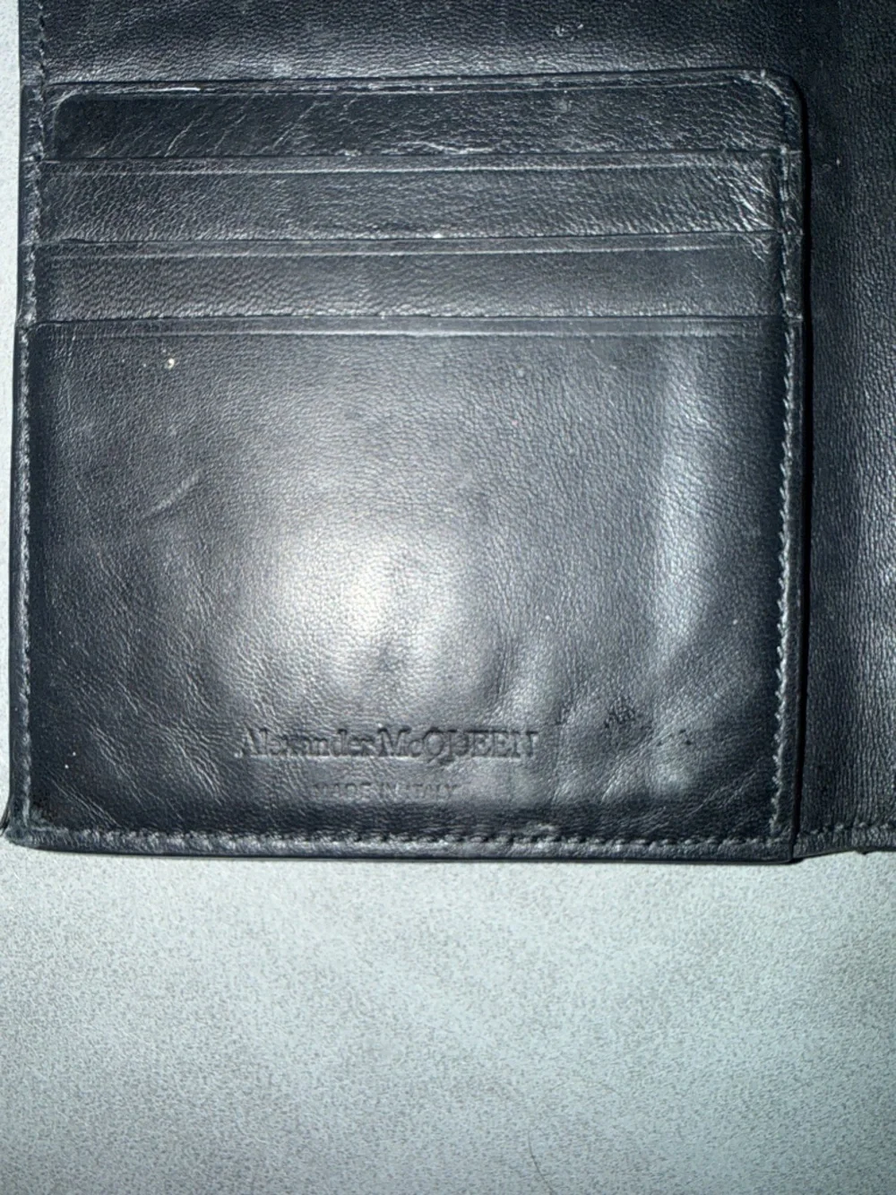 Alexander McQueen Passport Wallet